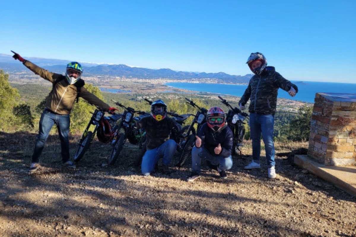 Rent an off-road electric motorcycle - Expérience Côte d'Azur