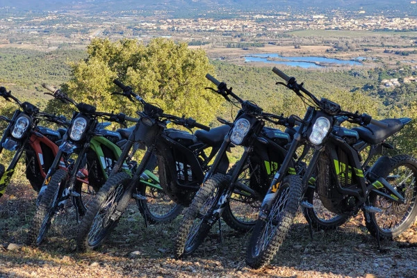 Rent an off-road electric motorcycle - Expérience Côte d'Azur