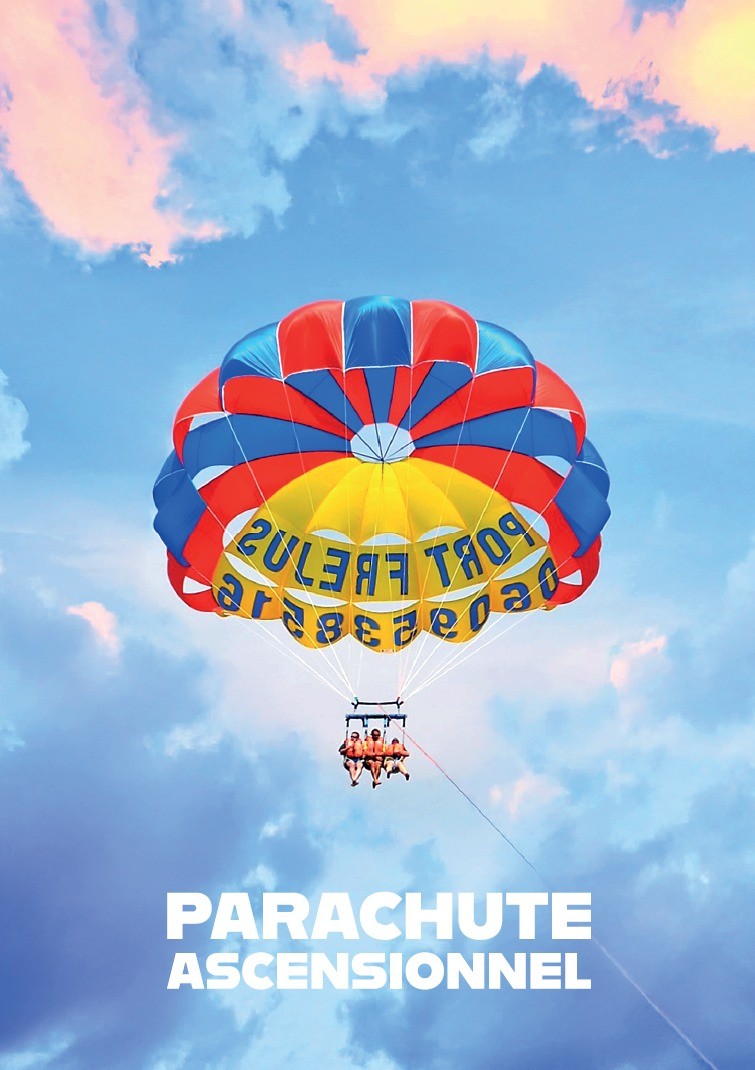 Parasailing - Port Fréjus - Expérience Côte d'Azur