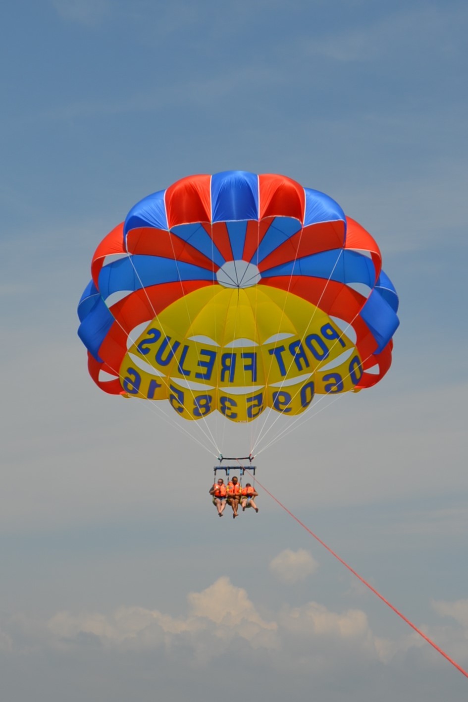 Parasailing - Port Fréjus - Expérience Côte d'Azur