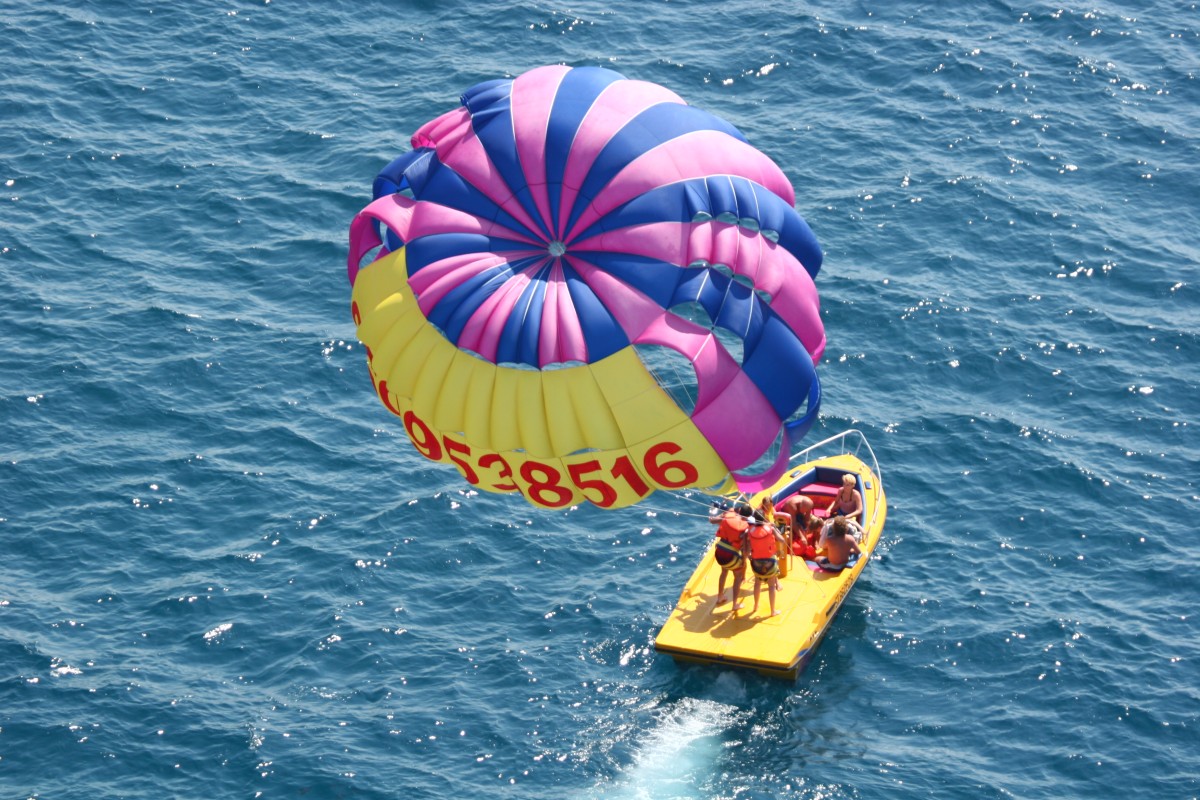 Parasailing - Port Fréjus - Expérience Côte d'Azur