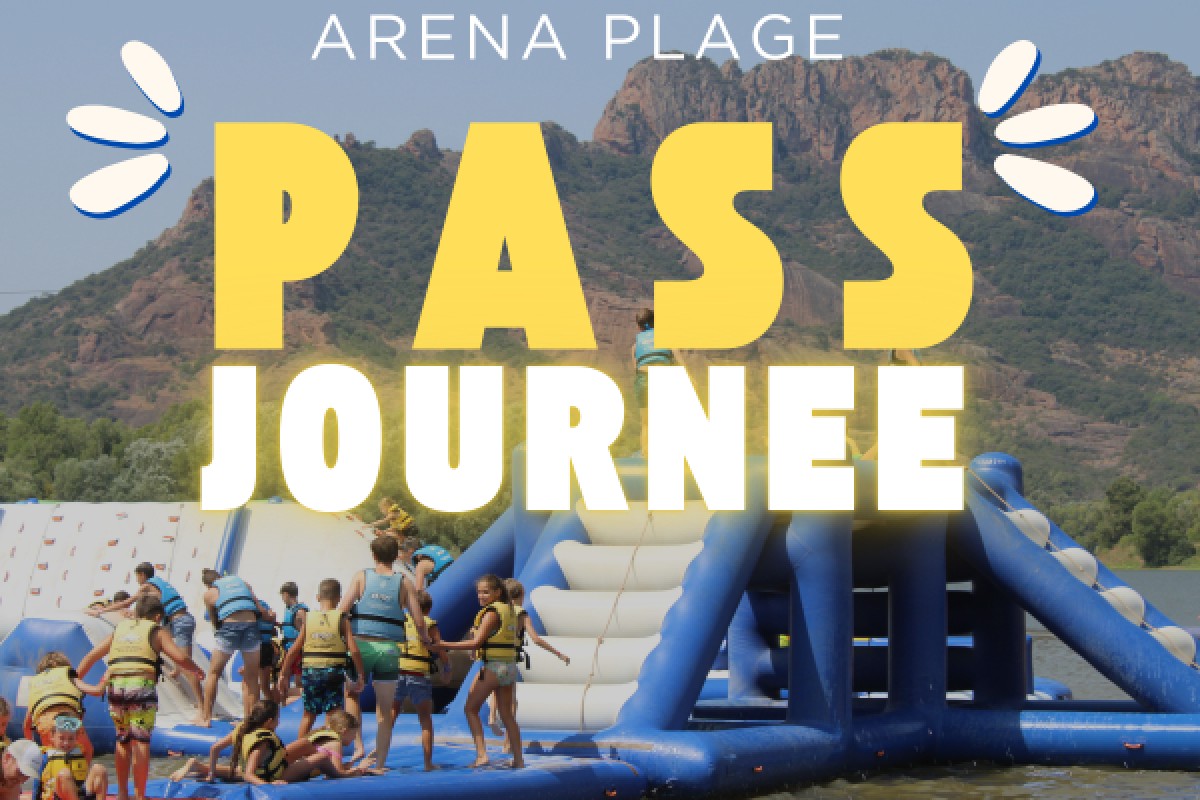 Day pass Water Glisse Passion Aréna Plage - Expérience Côte d'Azur
