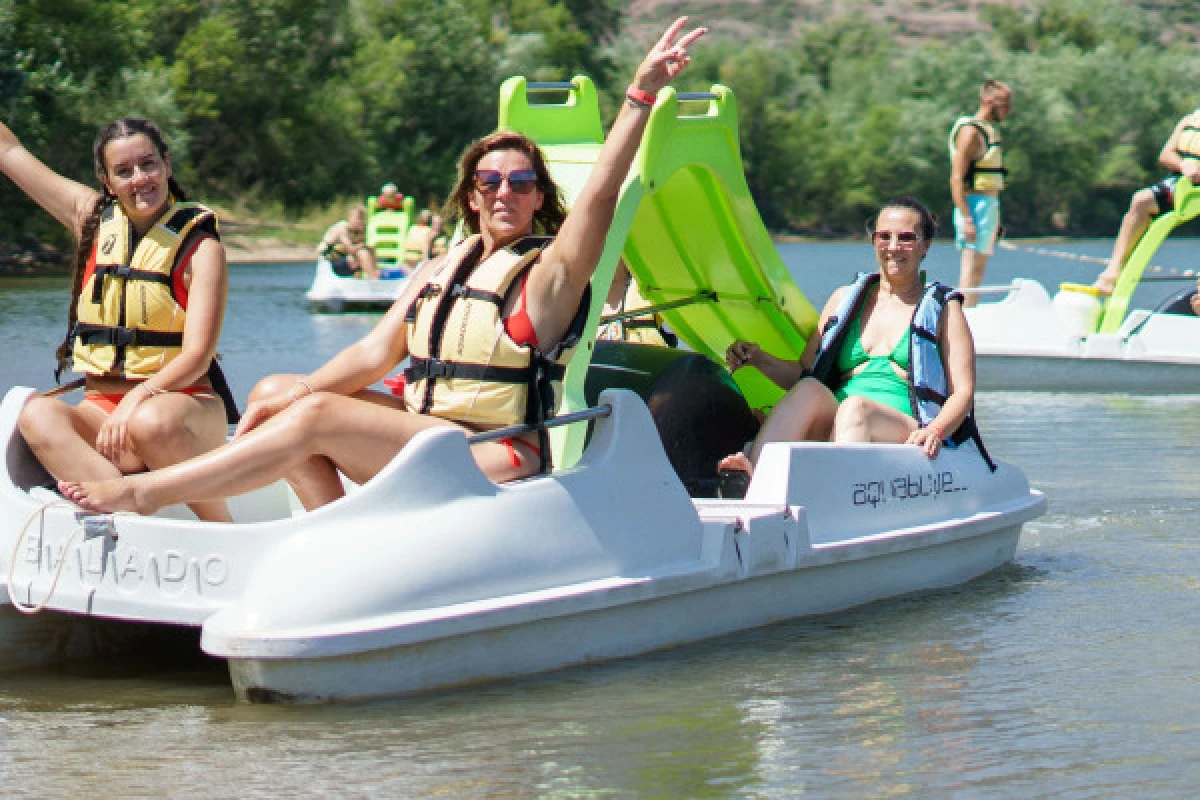 Pedal boat rental on lake - Expérience Côte d'Azur