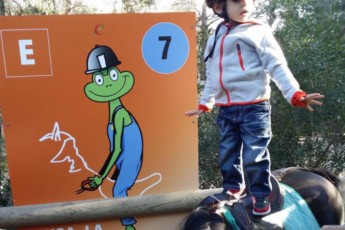 Horse riding for children : Little cloud - Saint-Raphaël - Expérience Côte d'Azur