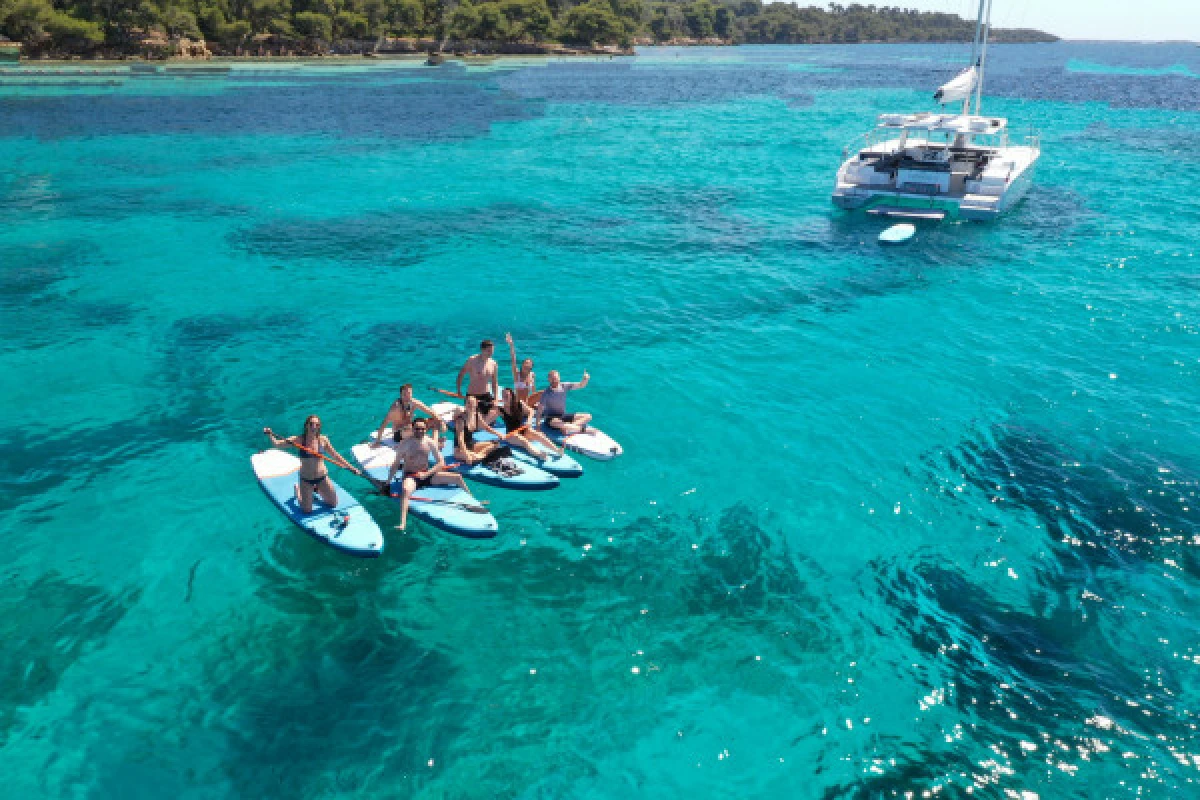 PRIVATE Catamaran SUNSET DAY trip (8h) - NOMAD3 - Expérience Côte d'Azur