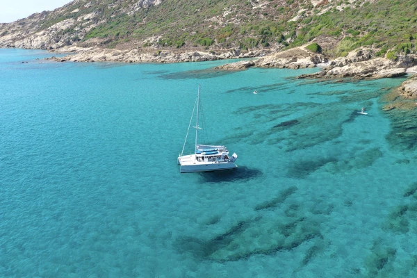 PRIVATE Catamaran trip - full day + nautical activities - Expérience Côte d'Azur