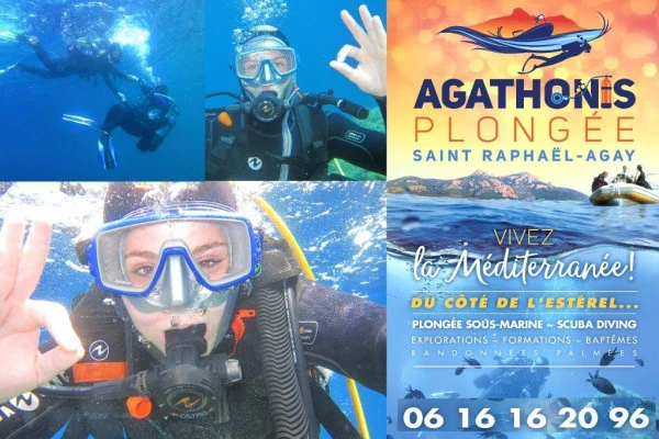 Boat privatization - First diving - Agay - Expérience Côte d'Azur