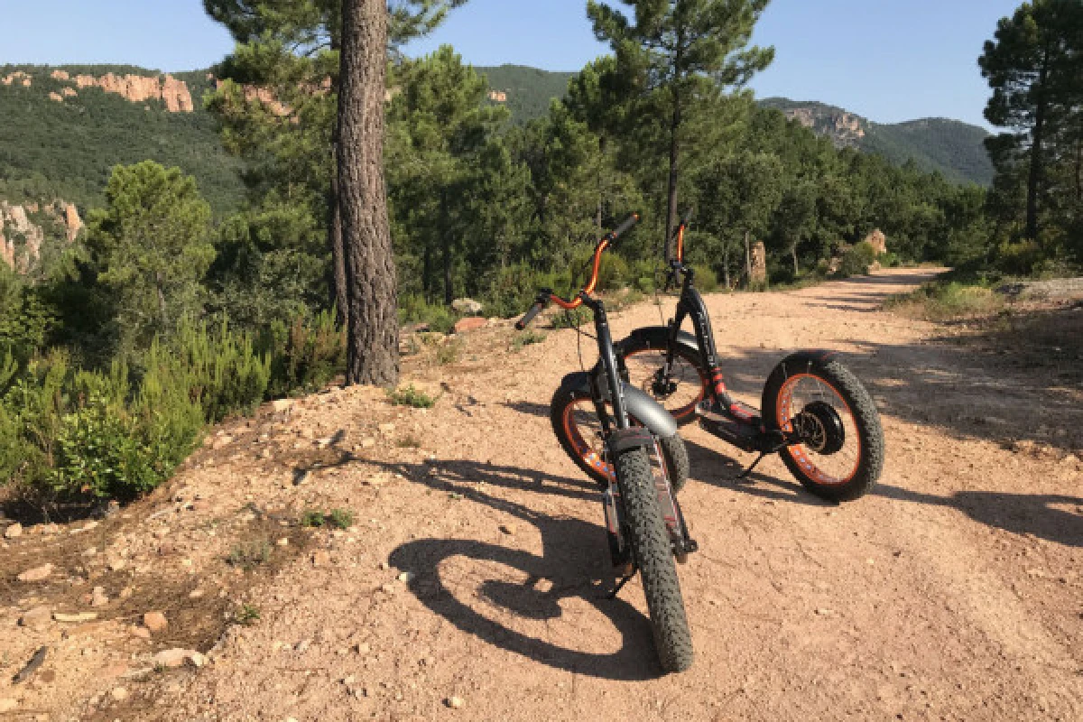 Electric scooter ride - Bagnols en Forêt - Expérience Côte d'Azur