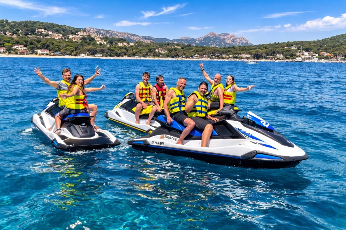 JET-SKI Tour 1 Hour "Ile d'Or" - Expérience Côte d'Azur