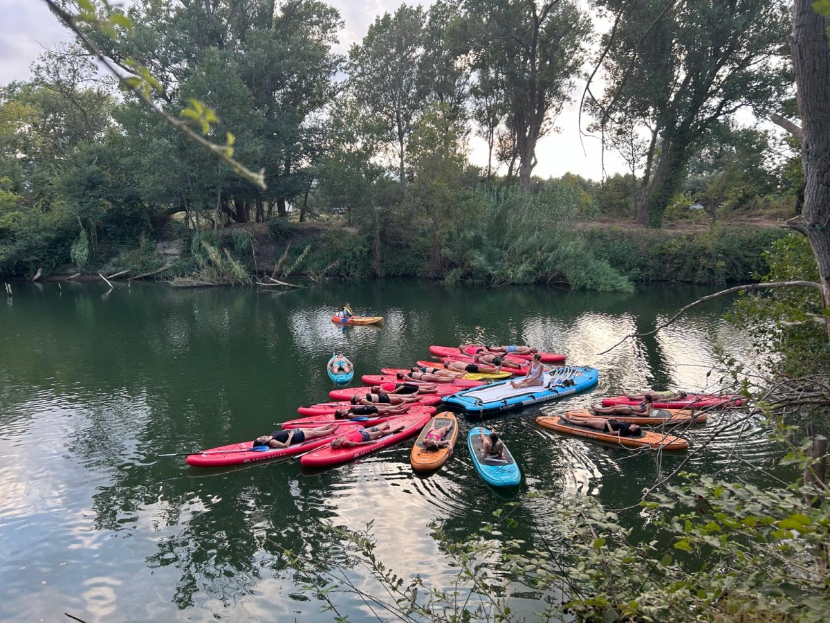  RELAXATION on a paddle at the river - Expérience Côte d'Azur