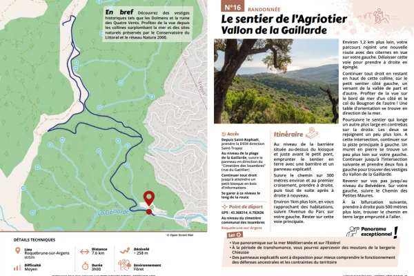 Sentiers d'ici : hike, bike and mountain biking trails in the Esterel - Expérience Côte d'Azur