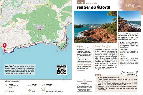 Sentiers d'ici : hike, bike and mountain biking trails in the Esterel - Expérience Côte d'Azur