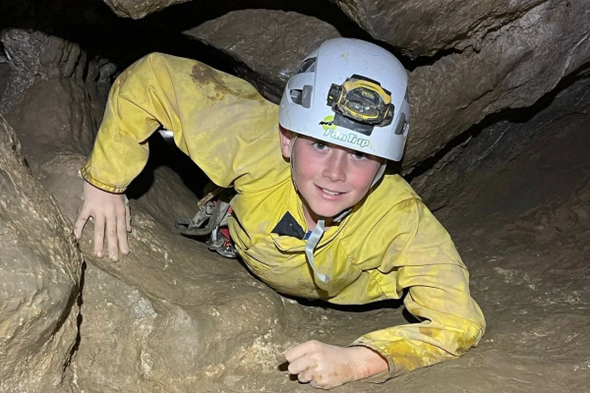 Speleology - Cave of La Mescla - Expérience Côte d'Azur