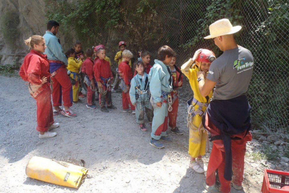 Speleology - Cave of La Mescla - Expérience Côte d'Azur