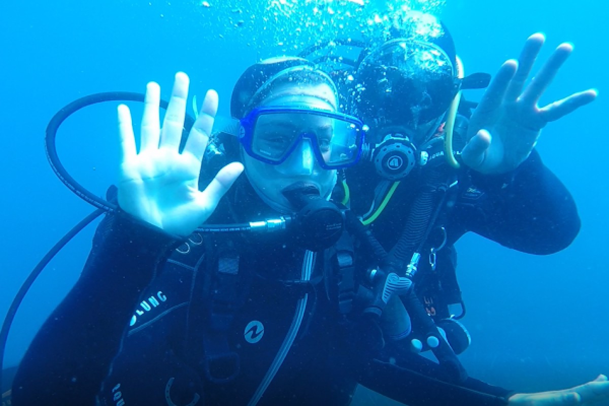 Child lessons from 8 years old - First Bubbles - Expérience Côte d'Azur