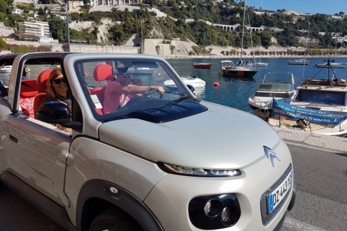 Road Trip Nice Monaco Nice in an Electric Convertible N3 - Expérience Côte d'Azur