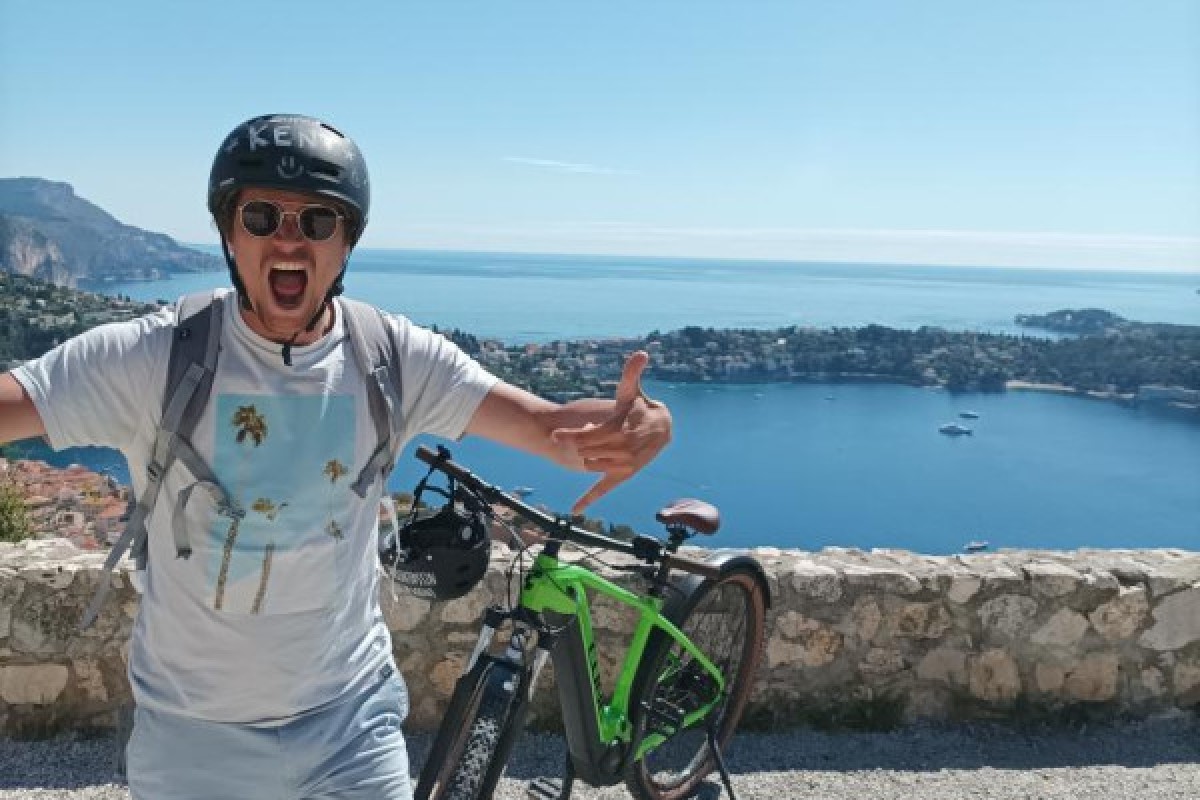 Vélo electrique Nice à Eze