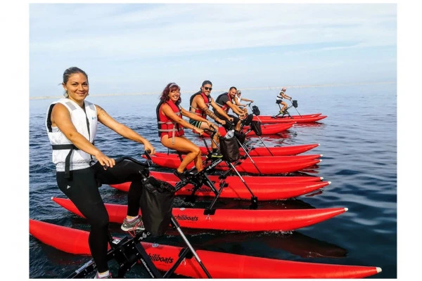 Waterbike on the Argens river - Saint-Aygulf - Expérience Côte d'Azur