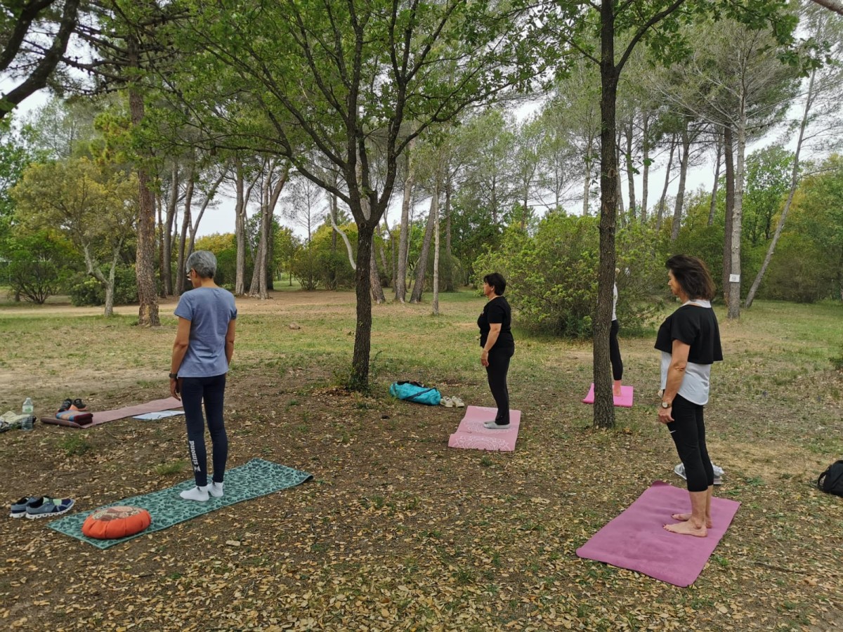 YOGA CONNECTE in the grounds of the Villa Aurelienne. - Expérience Côte d'Azur