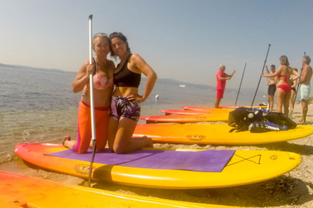 Yoga Paddle - Expérience Côte d'Azur